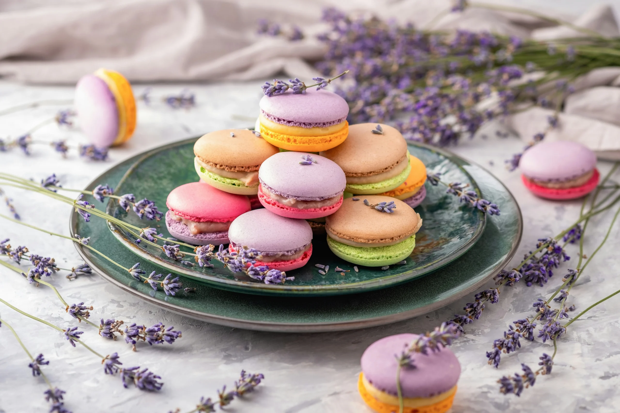 levendula cukrászsütemények macaron levendula cukrászsütemények macaron